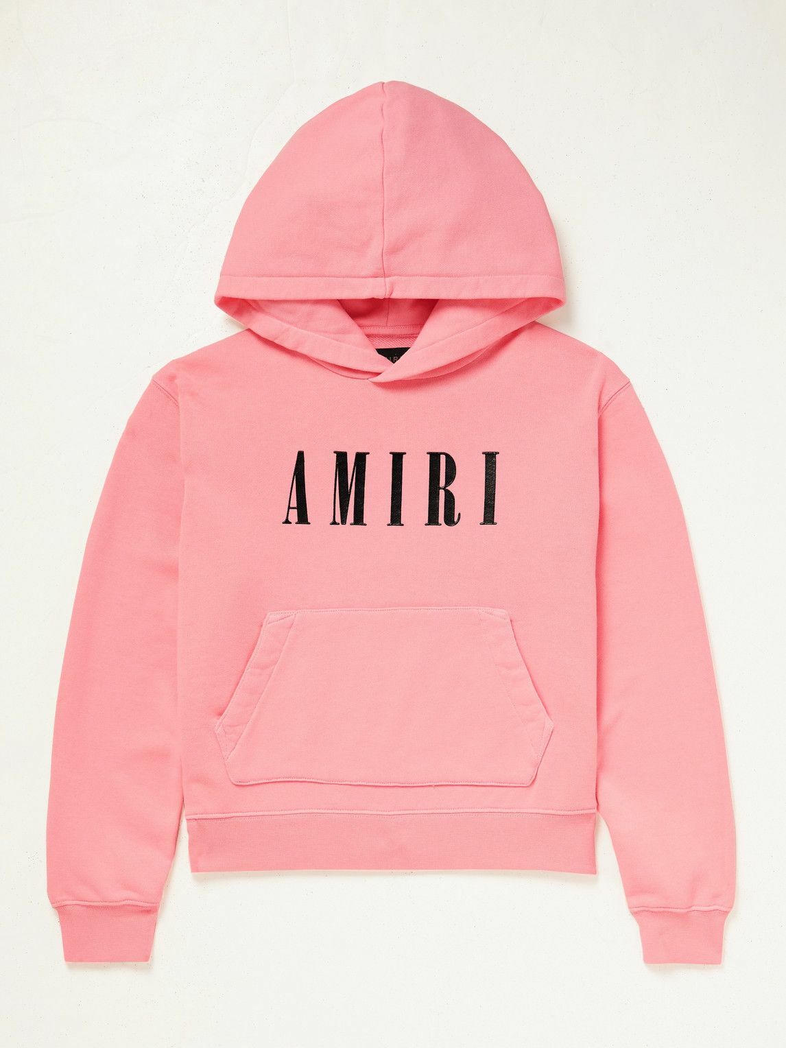 Black and 2025 pink amiri hoodie