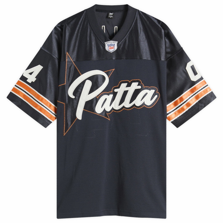 Photo: Patta Men's All Star Football Jersey in Navy