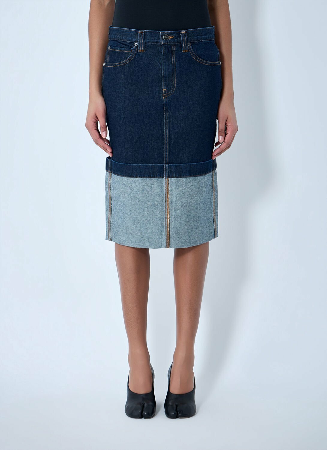 Khaite Kilian Midi Skirt
