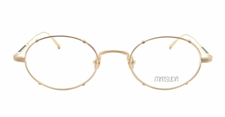 Photo: Matsuda M3150 - Brushed Gold Glasses