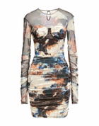 Just Cavalli Womens Mini dress Cream