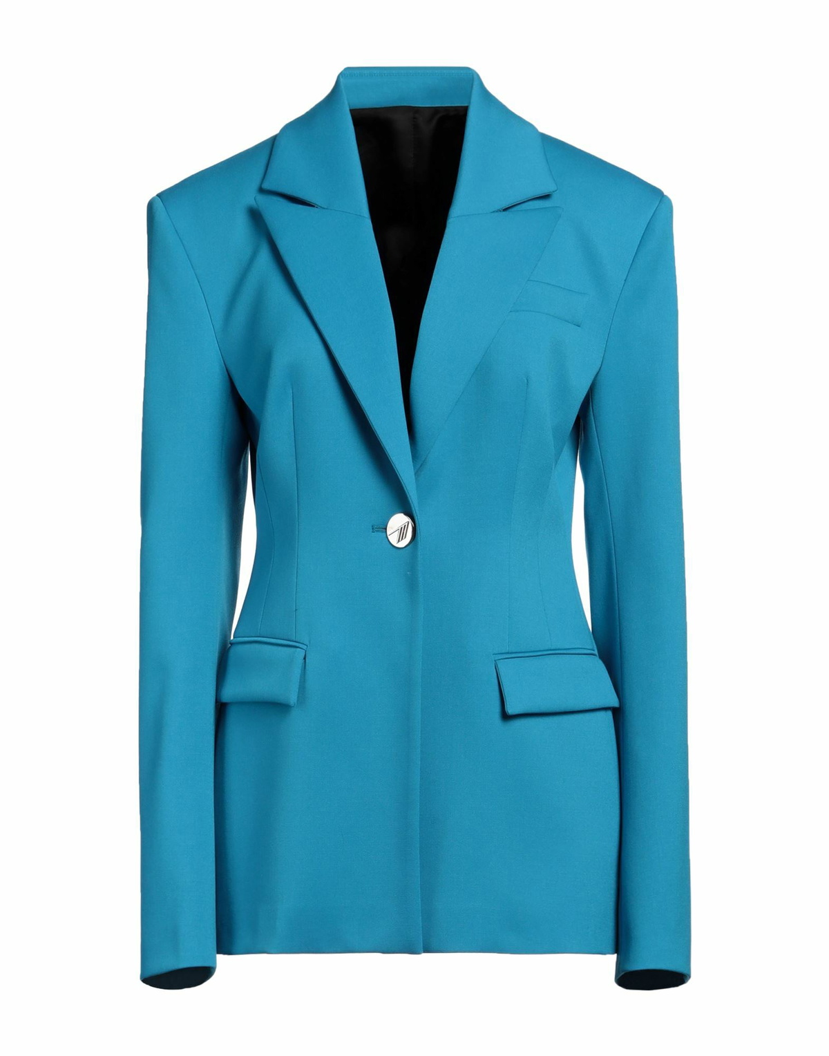 The Attico Womens Blazer Azure