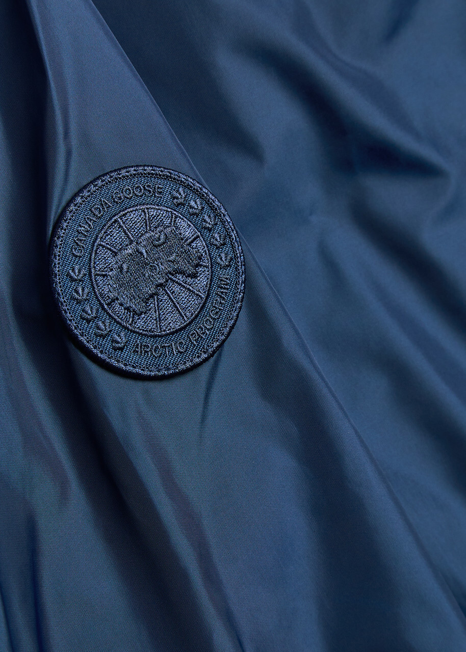 Canada Goose Drift Hooded Logo-appliquéd Shell Jacket Navy