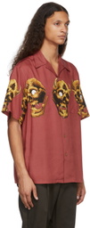 WACKO MARIA Red 56 Tattoo Studio Edition 'Guilty Parties' Short Sleeve Shirt