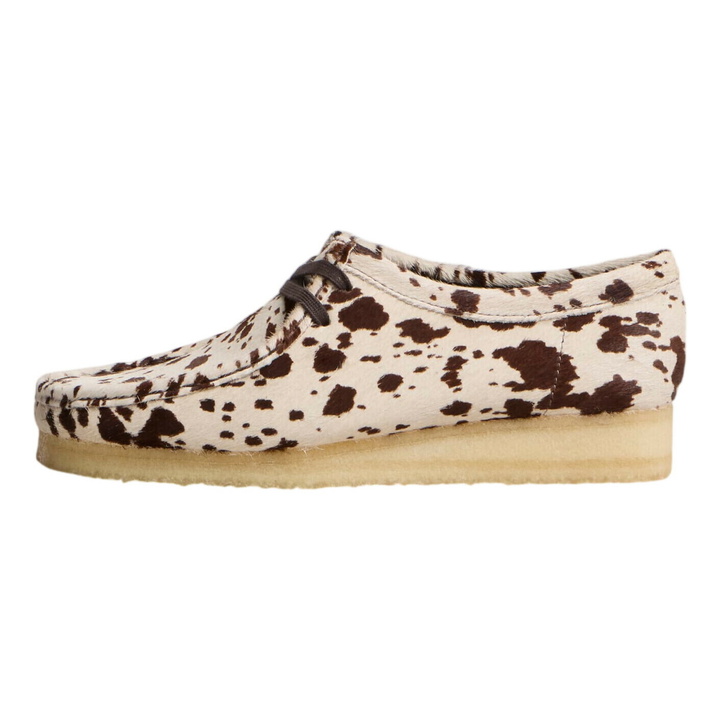 Photo: Clarks Originals Men's Wallabee in Brown Cow Print