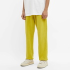 Les Tien Men's Vintage Heavyweight Classic Sweat Pant in Electric Dijon