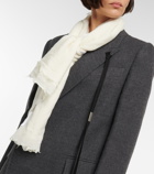 Ann Demeulemeester - Sasha wool, silk, and cashmere scarf