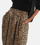 Visvim - Leopard-print cotton-blend midi skirt