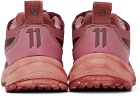 11 by Boris Bidjan Saberi Pink & Red Salomon Edition Bamba 2 Low Sneakers