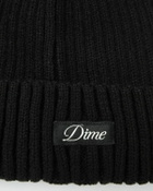 Dime MTL Cursive Fold Beanie Black Mens Beany