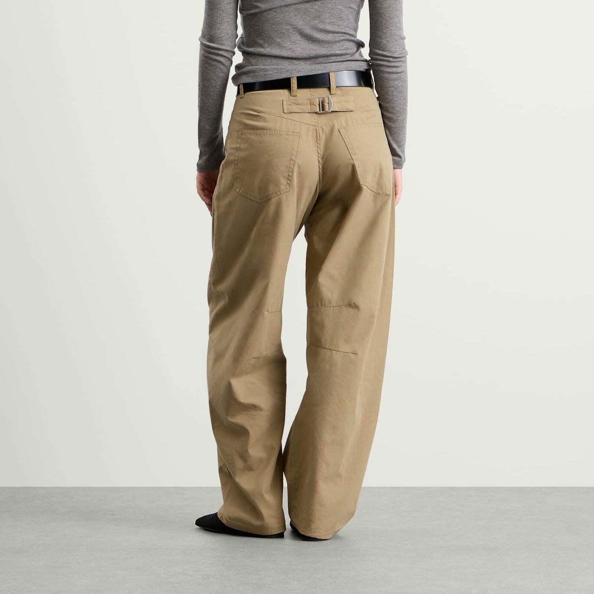 Samsøe Samsøe Women's Saharpo Trousers in Lead Gray