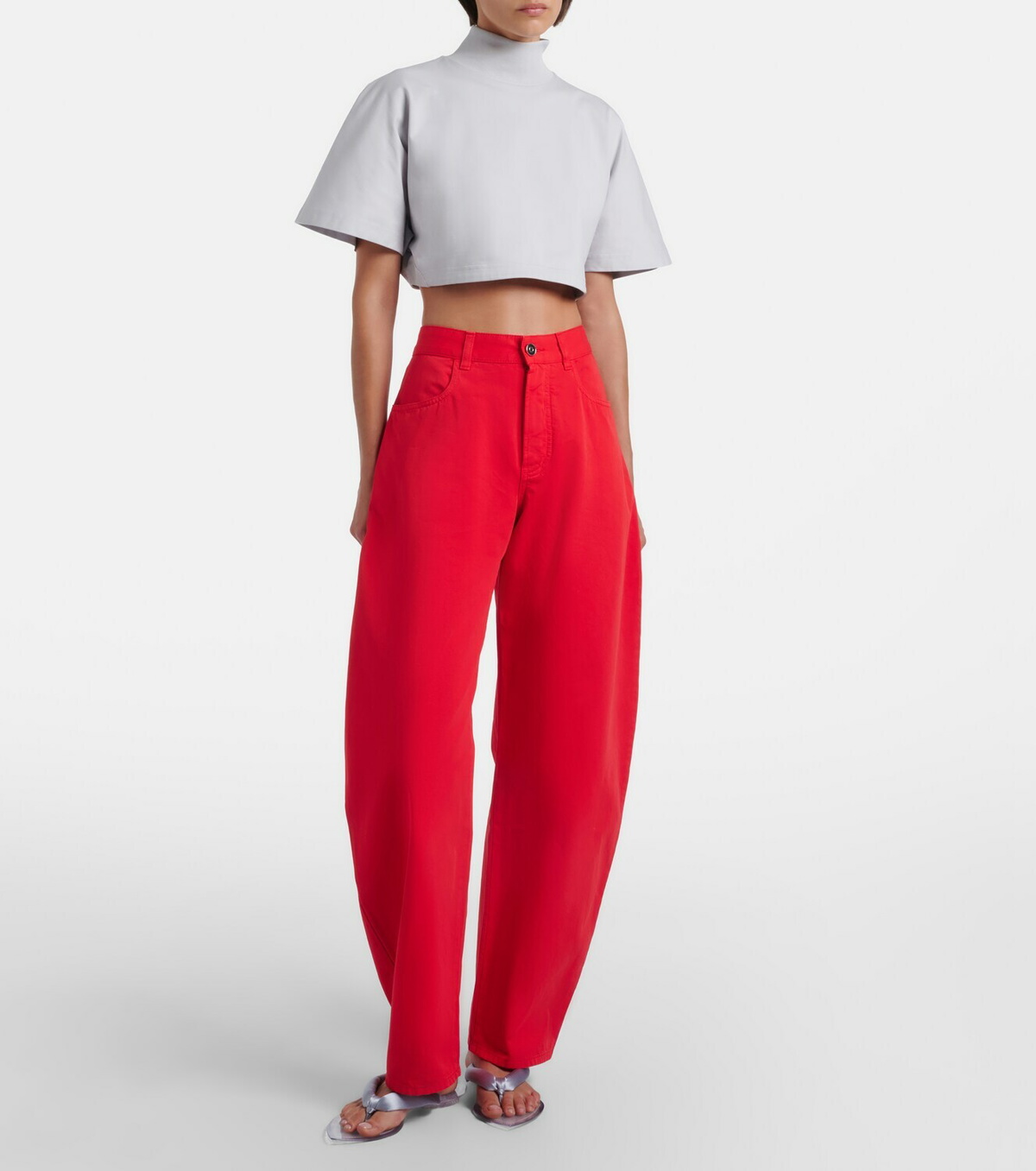 Alaïa Barrel-leg jeans
