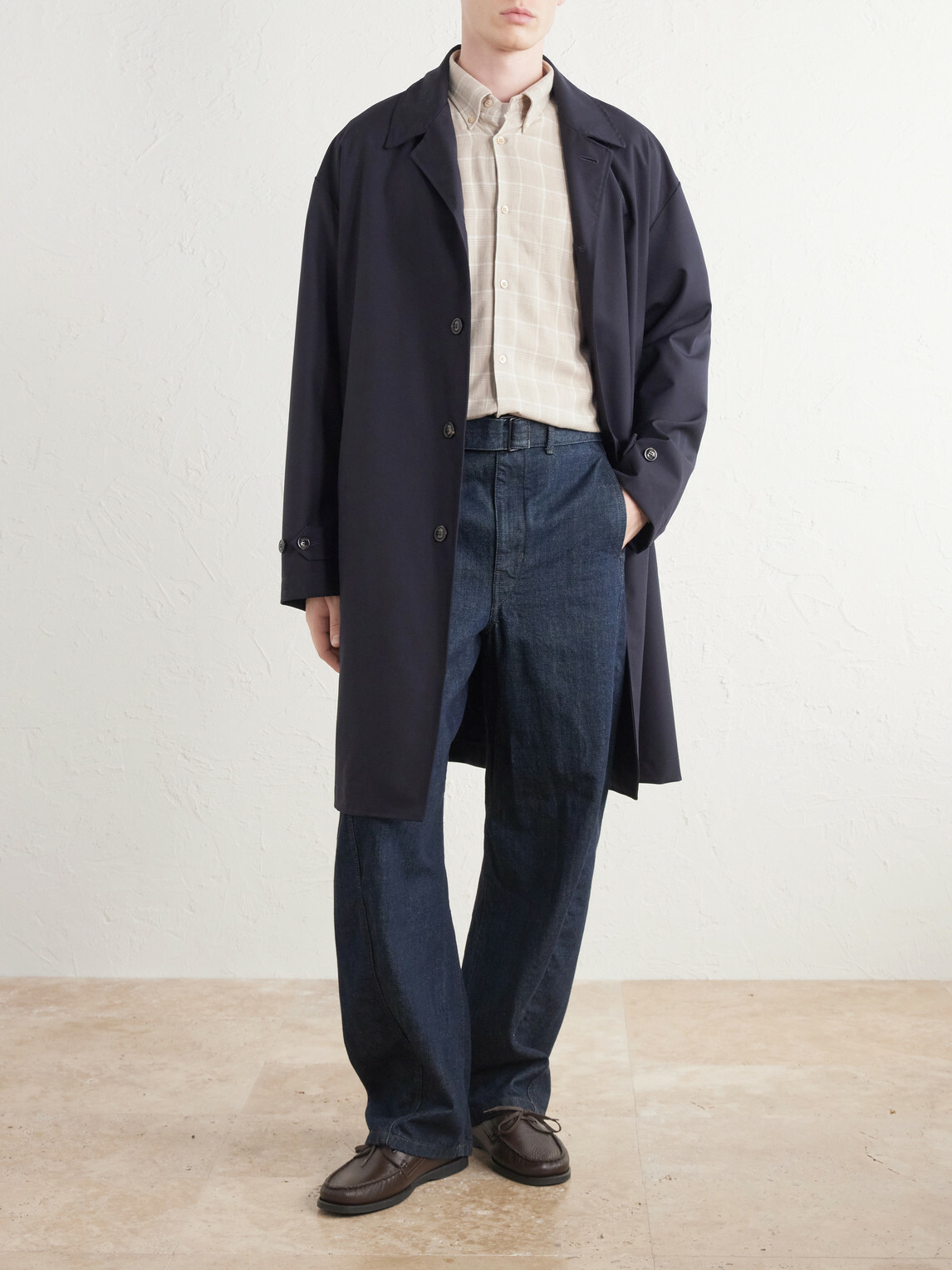 Boglioli - Checked Cotton and Lyocell-Blend Shirt - Neutrals