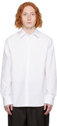 Mark Kenly Domino Tan Studio White Salomon Shirt