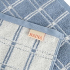 Baina Ness Hand Towel in Celeste/Chalk 