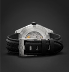 MONTBLANC - TimeWalker Date Automatic 41mm Stainless Steel, Ceramic and Leather Watch, Ref. No. 116058 - Silver
