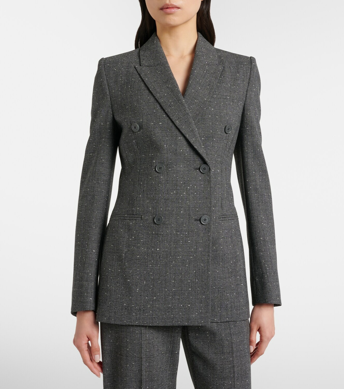 McQueen Prince of Wales check wool blazer