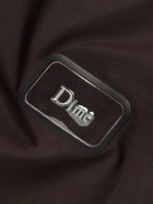 DIME - Trail Windbreaker Logo-Appliquéd Shell Jacket - Brown