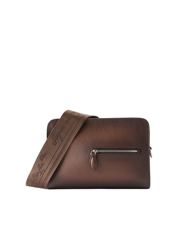 Photo: Berluti - Journalier XS Leather Messenger Bag