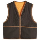 Merely Made Men's Reversible Vest in Brown