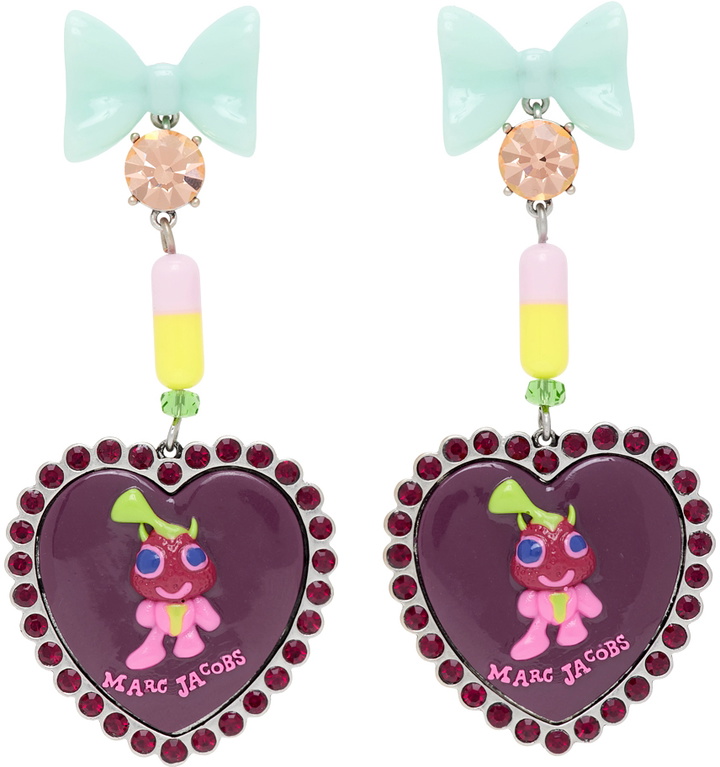 Photo: Marc Jacobs Heaven Multicolor Elliot Shields Strawberry Cameo Earrings