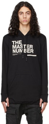 11 by Boris Bidjan Saberi Black 'The Master Number' H1B Hoodie