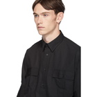 JW Anderson Black Double Cuff Shirt