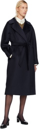 Weekend Max Mara Navy Resina Coat
