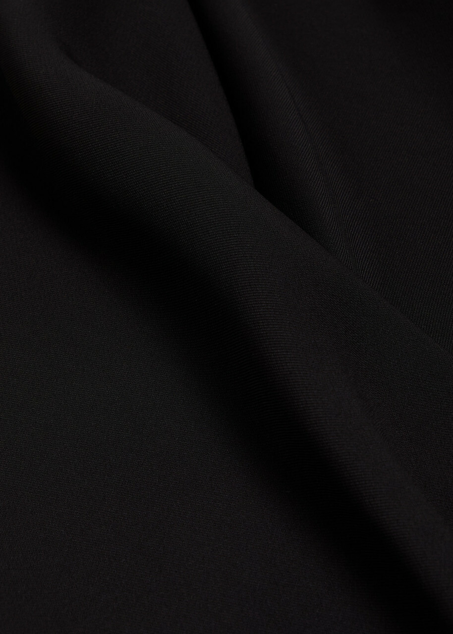 Staud Stroll Crepe Trousers Black