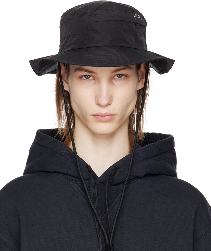 Photo: A-COLD-WALL* Black Utile Bucket Hat
