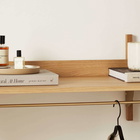 ferm LIVING Sector Rack Shelf in Oak/Brass