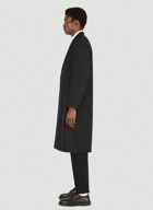 Sharp Tailored Coat in Black
