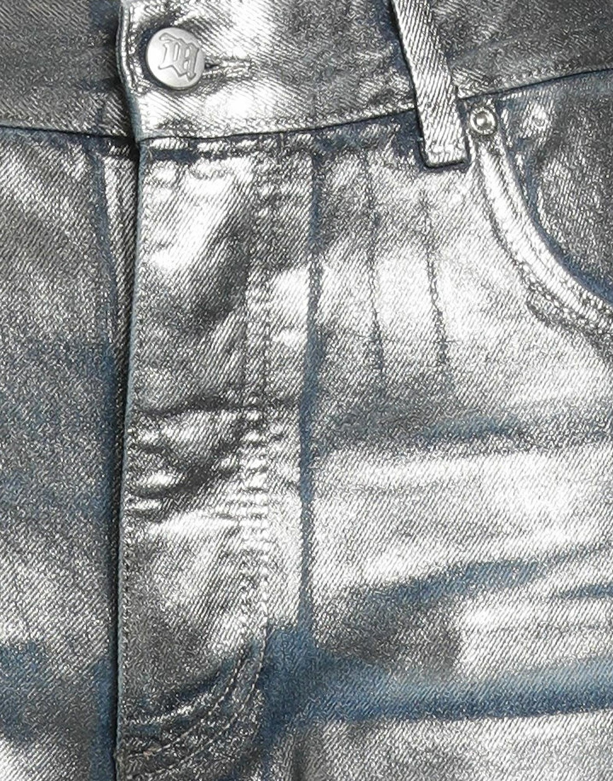 Misbhv Womens Jeans in Silver
