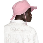 Jacquemus Pink Le Bob Artichaut Bucket Hat