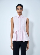Sportmax Sleeveless Pleated Blouse