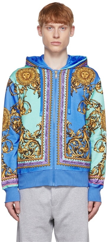 Photo: Versace Jeans Couture Multicolor Garland Hoodie