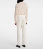 The Row Teo cotton and cashmere sweatpants