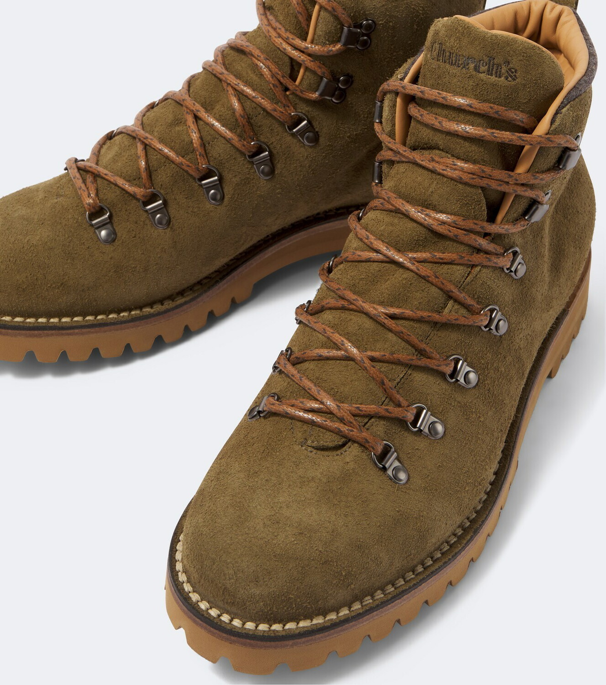 Church's Poulton suede lace-up boots