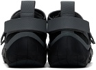 At.Kollektive Black & Gray Nina Christen Edition Cluster X Sandals