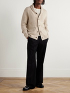 Hartford - Shawl-Collar Knitted Cardigan - Neutrals