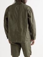 Auralee - Organic Cotton-Canvas Jacket - Green