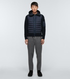 Moncler - Tricot panelled jacket