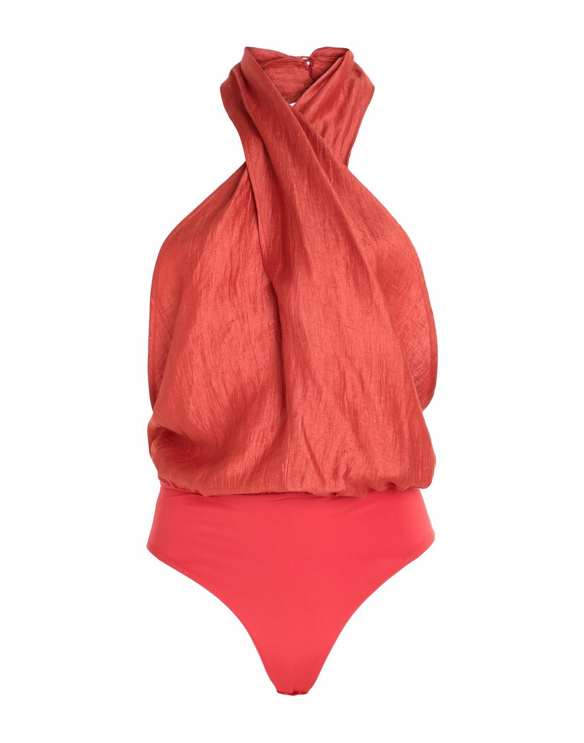 Jijil Womens Bodysuit Rust