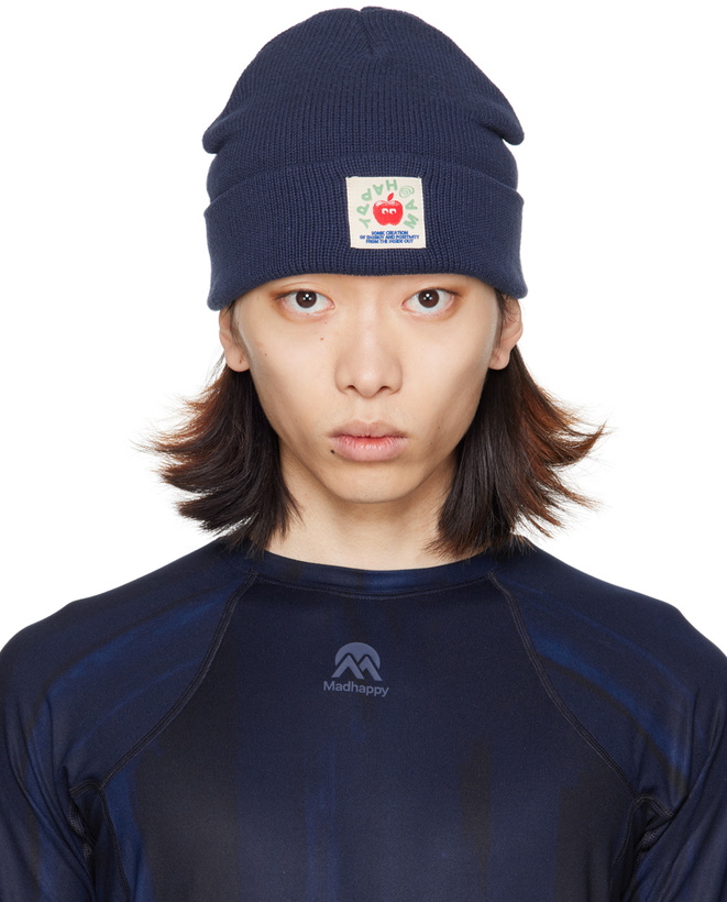 Photo: Madhappy Navy Apple Beanie