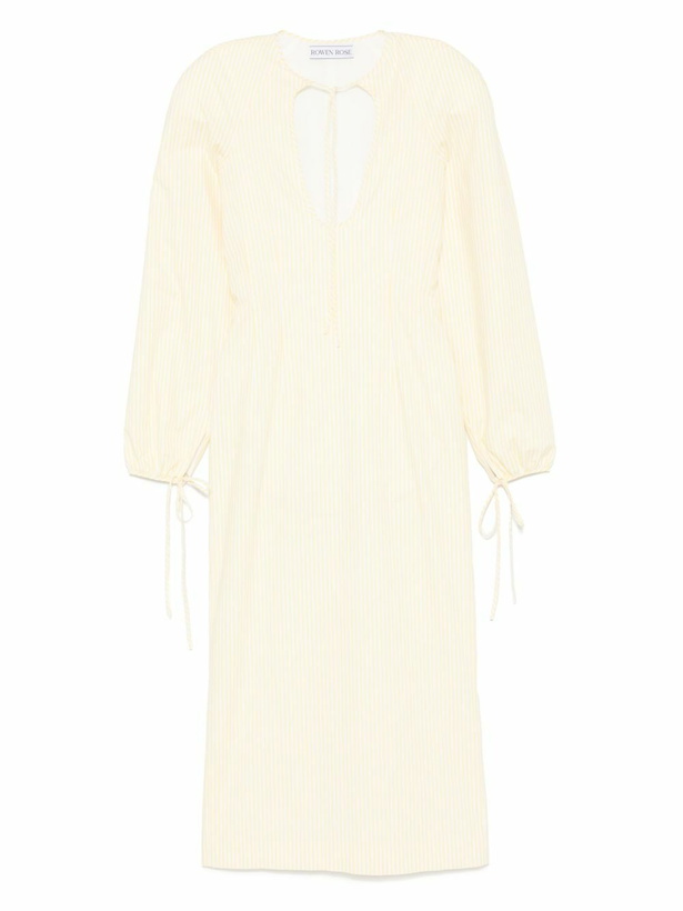 Photo: Rowen Rose Striped Maxi Dress