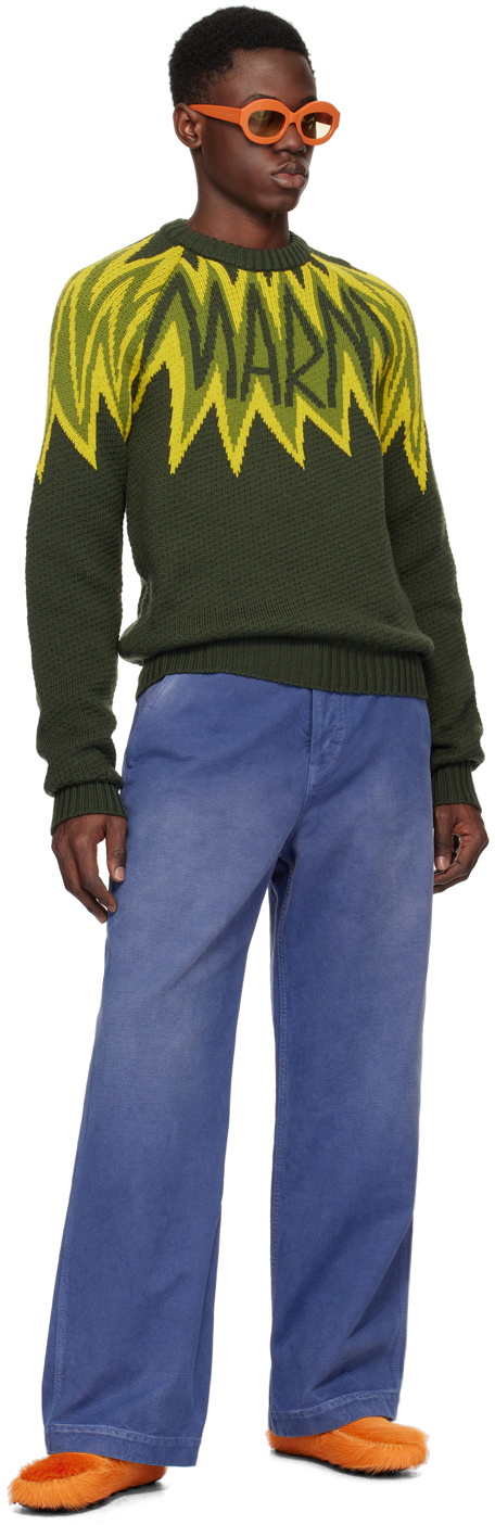 Marni Green Fire Island Sweater