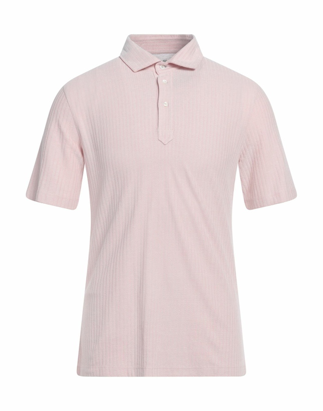 Photo: Brunello Cucinelli Mens Polo shirt in Pink