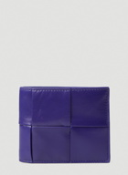 Intreccio Bifold Wallet in Purple