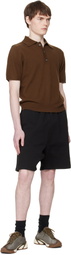 Entire Studios Black Standard Sweat Shorts