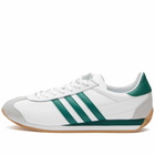 Adidas Men's Country OG Sneakers in White/Green